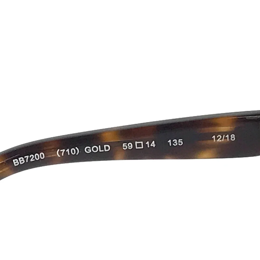 Bebe Sunglasses BB7200 710 GOLD Brown Aviator Frames with Brown Gradient Lenses